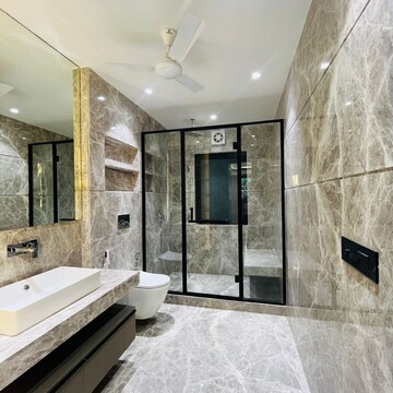 Bathroom in 3 BHK Builder Floor at Adani Samsara Vilasa, Sector 63 – for Sale