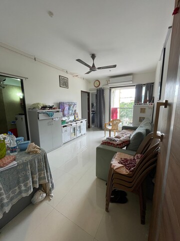 Living Room in 1 BHK Apartment at Chandak Nishchay Wing F, Dahisar East – for Sale
