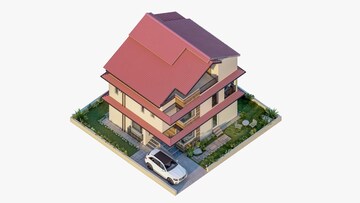 3 BHK Villa – Exterior View View at Kasauli - for Sale