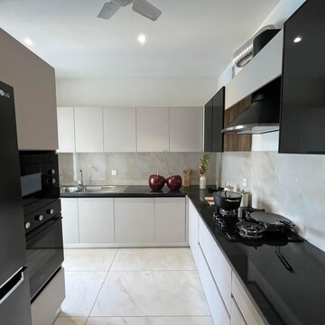 Kitchen in 4 BHK Apartment at Conscient Heritage Max, Sector 102 – for Sale