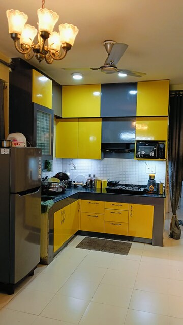 Kitchen in 2 BHK Apartment at Global Hill View, Sohna Sector 11 – for Sale