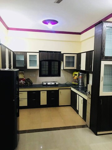 Kitchen in 3 BHK Apartment at Trehan Hill View Garden, Alwar Bypass Road – for Sale
