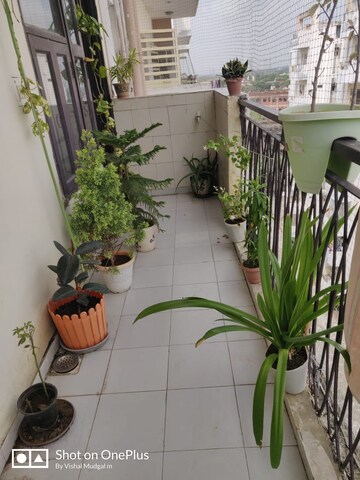 Balcony in 3 BHK Apartment at Trehan Hill View Garden, Alwar Bypass Road – for Sale