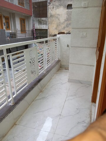 Balcony in 3 BHK Builder Floor at Panchsheel Vihar – for Sale