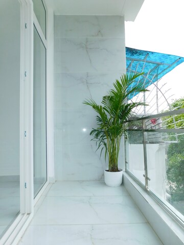 Balcony in 2 BHK Builder Floor at Chittaranjan Park – for Sale