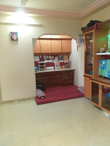 Living Room in 1 BHK Apartment at Shree Sai Marble Heights, Dahisar East – for Sale