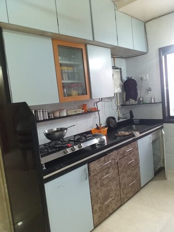 Kitchen in 1 BHK Apartment at Shree Sai Marble Heights, Dahisar East – for Sale
