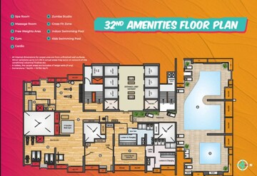 Floor Plan in 2 BHK Apartment at Maharashtra Nagar – for Sale