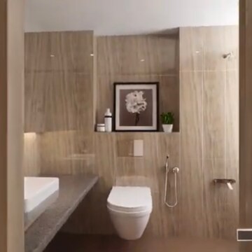 Bathroom in 3 BHK Apartment at Lodha Amara, Sandoz Baug – for Sale