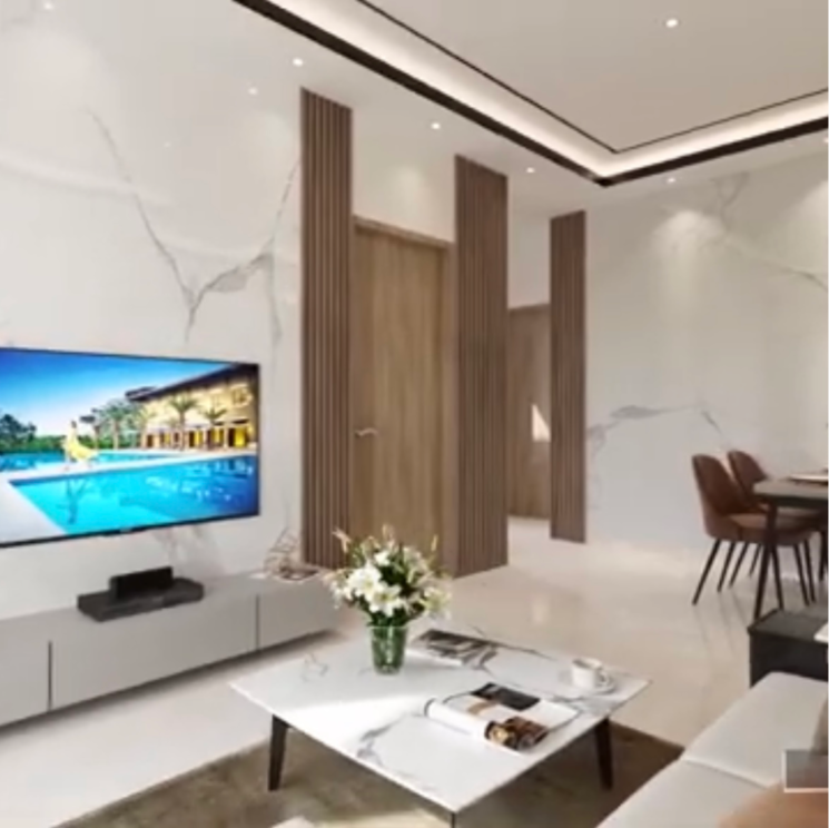 Living Room, lodha-amara 3 Bedroom 1176 Sq.Ft. Apartment In Sandoz Baug Thane 7339464