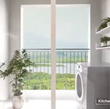 Living Room in 3 BHK Apartment at Lodha Amara, Sandoz Baug – for Sale