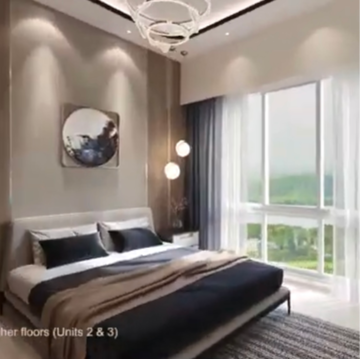 Bedroom in 3 BHK Apartment at Lodha Amara, Sandoz Baug – for Sale