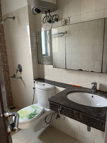 Bathroom in 3 BHK Apartment at Unitech The Residences Sector 33, Sector 33 – for Sale