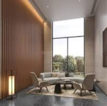 Kitchen in 3 BHK Apartment at Krisumi Waterside Residences, Sector 36a – for Sale