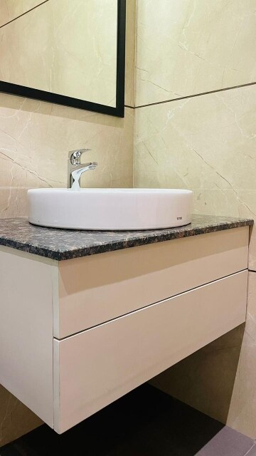 Bathroom in 3 BHK Apartment at Allwin El Spazia, Sanauli – for Sale