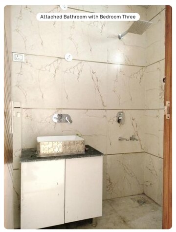 Bathroom in 3 BHK Builder Floor at Shalimar Garden Extension 2 – for Sale
