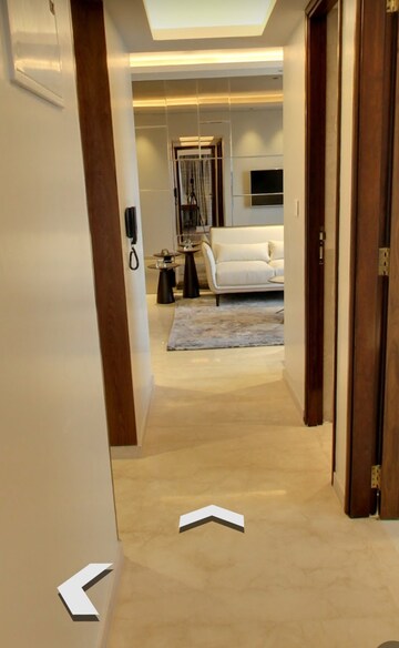 Building Lobby in 1 BHK Apartment at K Raheja Heights, Malad East – for Sale