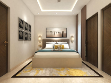 Bedroom in 1 BHK Apartment at Redwood Magnus, Jeerota – for Sale