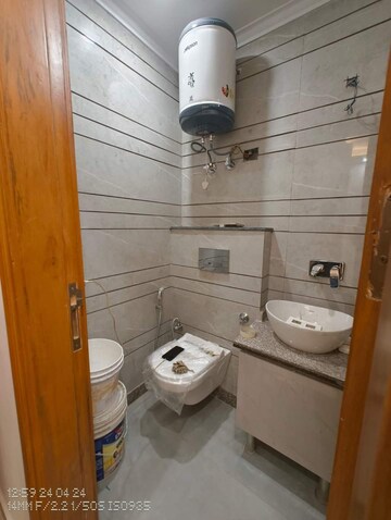 Bathroom in 3 BHK Builder Floor at Malviya Nagar – for Sale