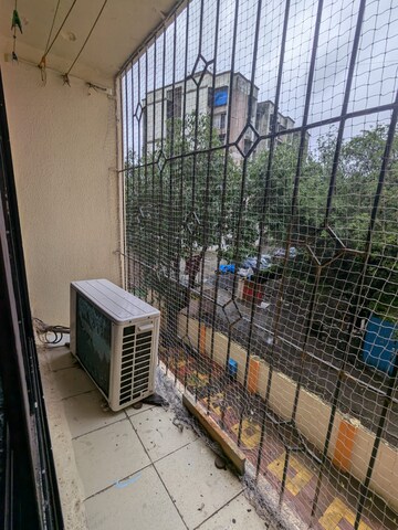Balcony in 1 BHK Apartment at Parsik Nagar – for Rent