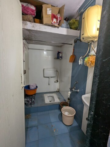 Bathroom in 1 BHK Apartment at Parsik Nagar – for Rent
