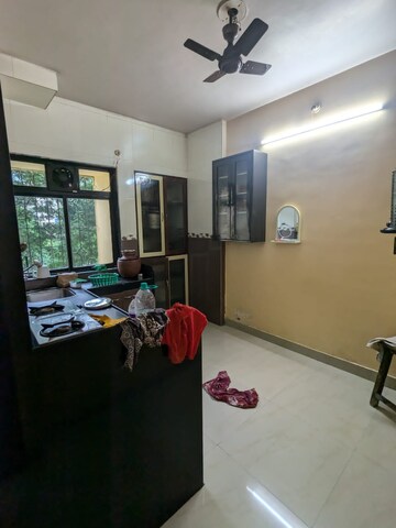 Kitchen in 1 BHK Apartment at Parsik Nagar – for Rent