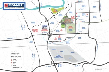  Shop – Map Location View at The Omaxe State, Sector 19, Dwarka - for Sale