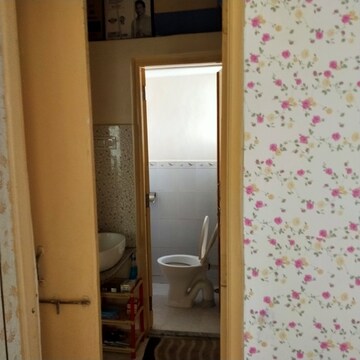 Bathroom in 2 BHK Apartment at Nandanvan Colony – for Sale