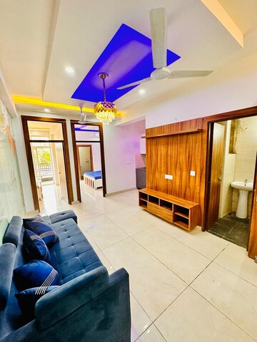Living Room in 2 BHK Builder Floor at Vihaan Homes, Sector 1 Greater Noida – for Sale