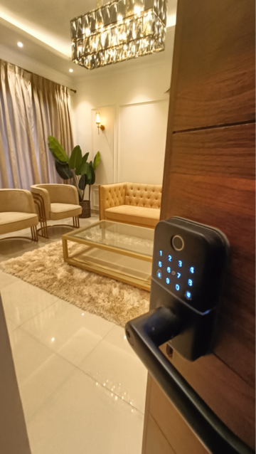Living Room in 3 BHK Apartment at Manohar Singh Palm Residency, Mullanpur – for Sale