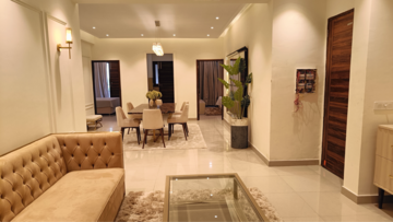 Living Room in 3 BHK Apartment at Manohar Singh Palm Residency, Mullanpur – for Sale