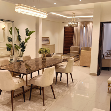 Living Room in 3 BHK Apartment at Manohar Singh Palm Residency, Mullanpur – for Sale