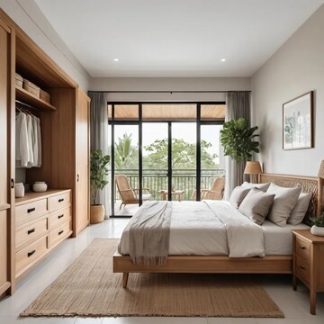 Bedroom in 3.5 BHK Independent House at Chandigarh Airport – for Sale