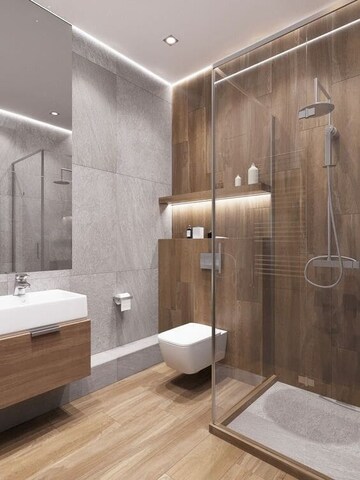 Bathroom in 3.5 BHK Independent House at Chandigarh Airport – for Sale