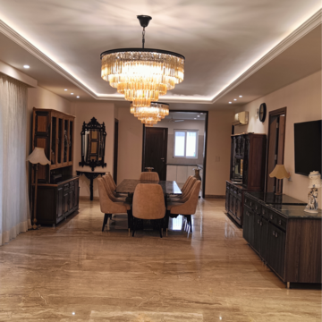 Living Room in 4 BHK Builder Floor at Mullanpur – for Sale