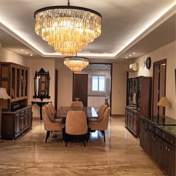 Living Room in 4 BHK Builder Floor at Mullanpur – for Sale
