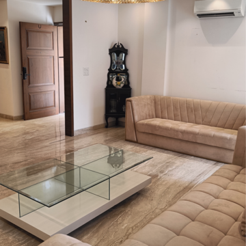 Living Room in 4 BHK Builder Floor at Mullanpur – for Sale
