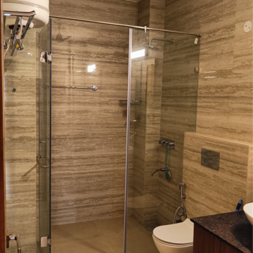 Bathroom in 4 BHK Builder Floor at Mullanpur – for Sale