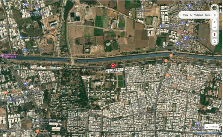 Master Plan, new sama 3 Bedroom 1650 Sq.Ft. Penthouse In New Sama Vadodara 4268510