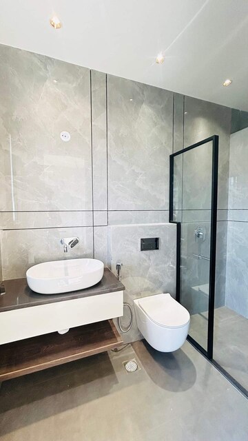 Bathroom in 4 BHK Builder Floor at Ansal API Esencia, Sector 67 – for Sale