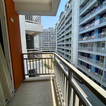Balcony in 1 BHK Apartment at Pacific Golf Estate, Kulhan – for Sale