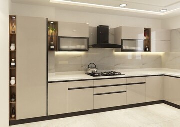 Kitchen in 3 BHK Apartment at Ambala Highway – for Sale