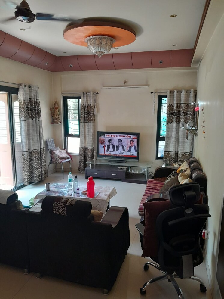 Living Room, krantiveer-tatya-tope-chs 4 Bedroom 1800 Sq.Ft. Villa In Wanowrie Pune 7343047