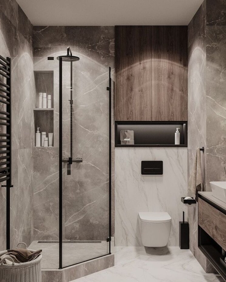 Bathroom, shraddha-elite 4 Bedroom 1578 Sq.Ft. Apartment In Borivali West Mumbai 7343226