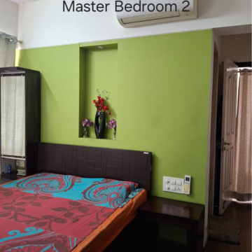 Bedroom in 3 BHK Apartment at Divine Aspen Garden, Sonawala Industry Estate – for Sale