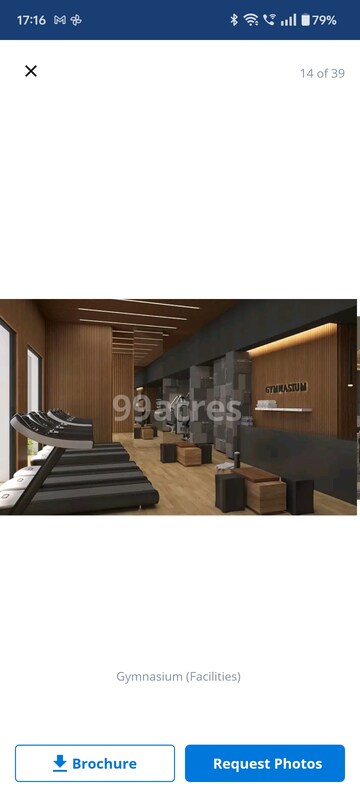 Living Room in 3 BHK Apartment at Krisumi Waterfall Residences, Sector 36a – for Sale