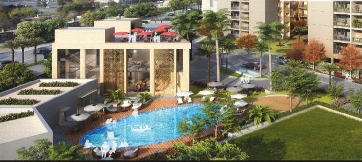 Swimming Pool, sushma-grande-nxt 3 Bedroom 1475 Sq.Ft. Apartment In Lohgarh Zirakpur 7344711