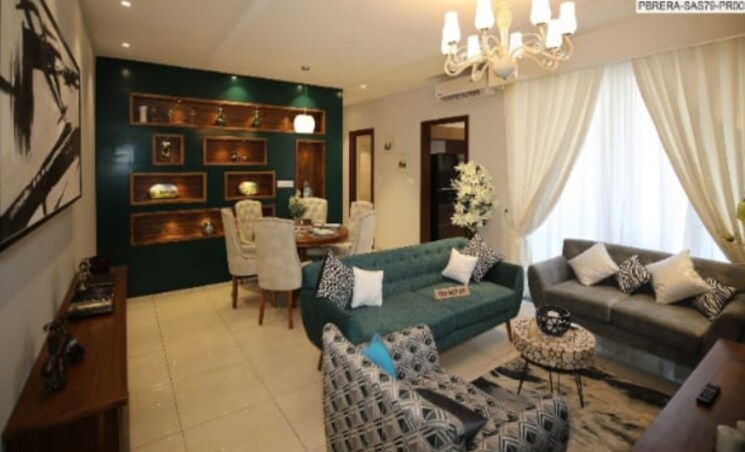 Living Room, sushma-grande-nxt 3 Bedroom 1475 Sq.Ft. Apartment In Lohgarh Zirakpur 7344711