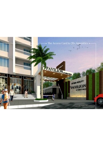 2 BHK Apartment – Exterior View View at Optima The Pavillion, Ambegaon Budruk - for Sale