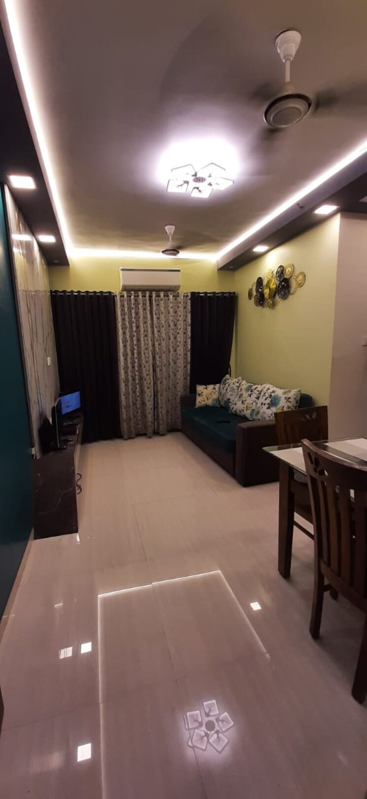 Living Room, regency-anantam 1 Bedroom 527 Sq.Ft. Apartment In Dombivli East Thane 7345102